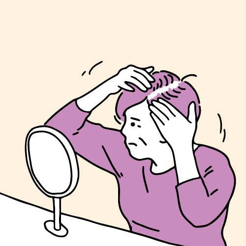 髪の悩み